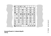Kreuzwortpuzzle Nr.3, Lösung - Kindergottesdienst