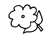 Treuekärtchen Blume - Kindergottesdienst