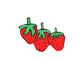 Treuekärtchen Erdbeeren - Kindergottesdienst
